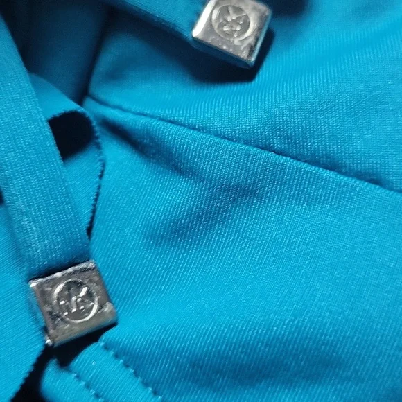 MICHAEL Michael Kors Ruffle Deep V One Piece Swimsuit - Picture 5 of 5